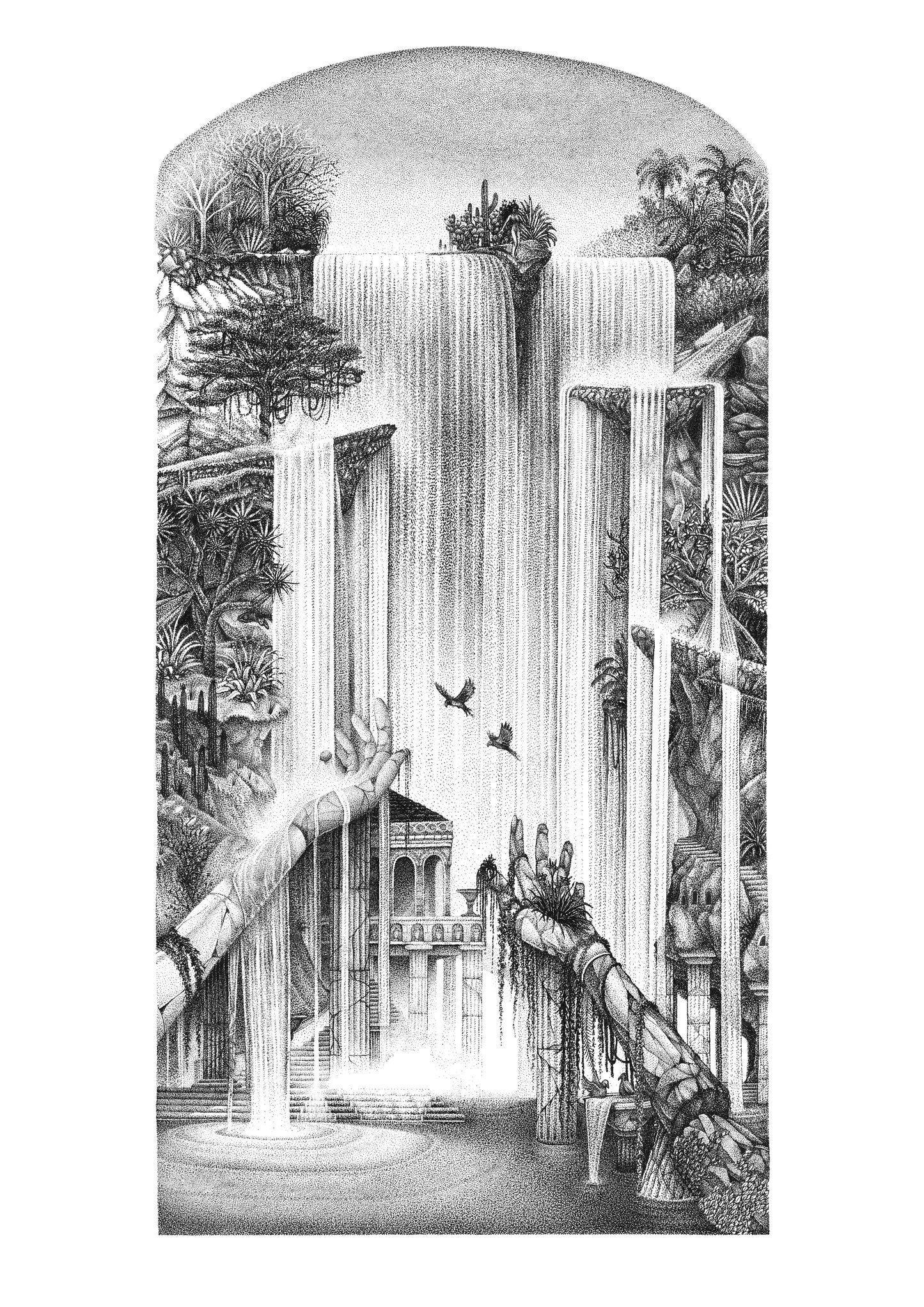 'El Dorado' Stippling Artwork