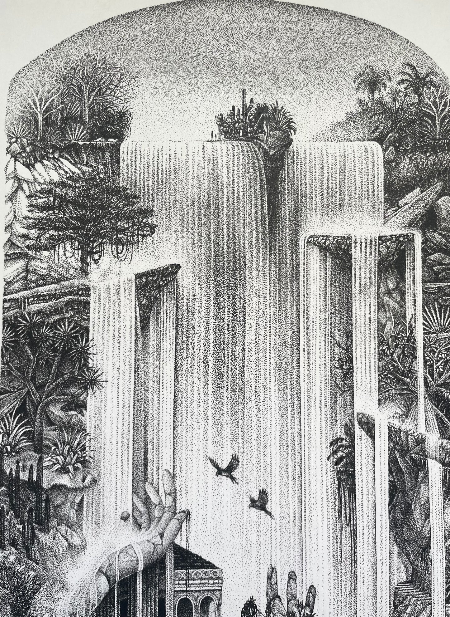 'El Dorado' Stippling Artwork
