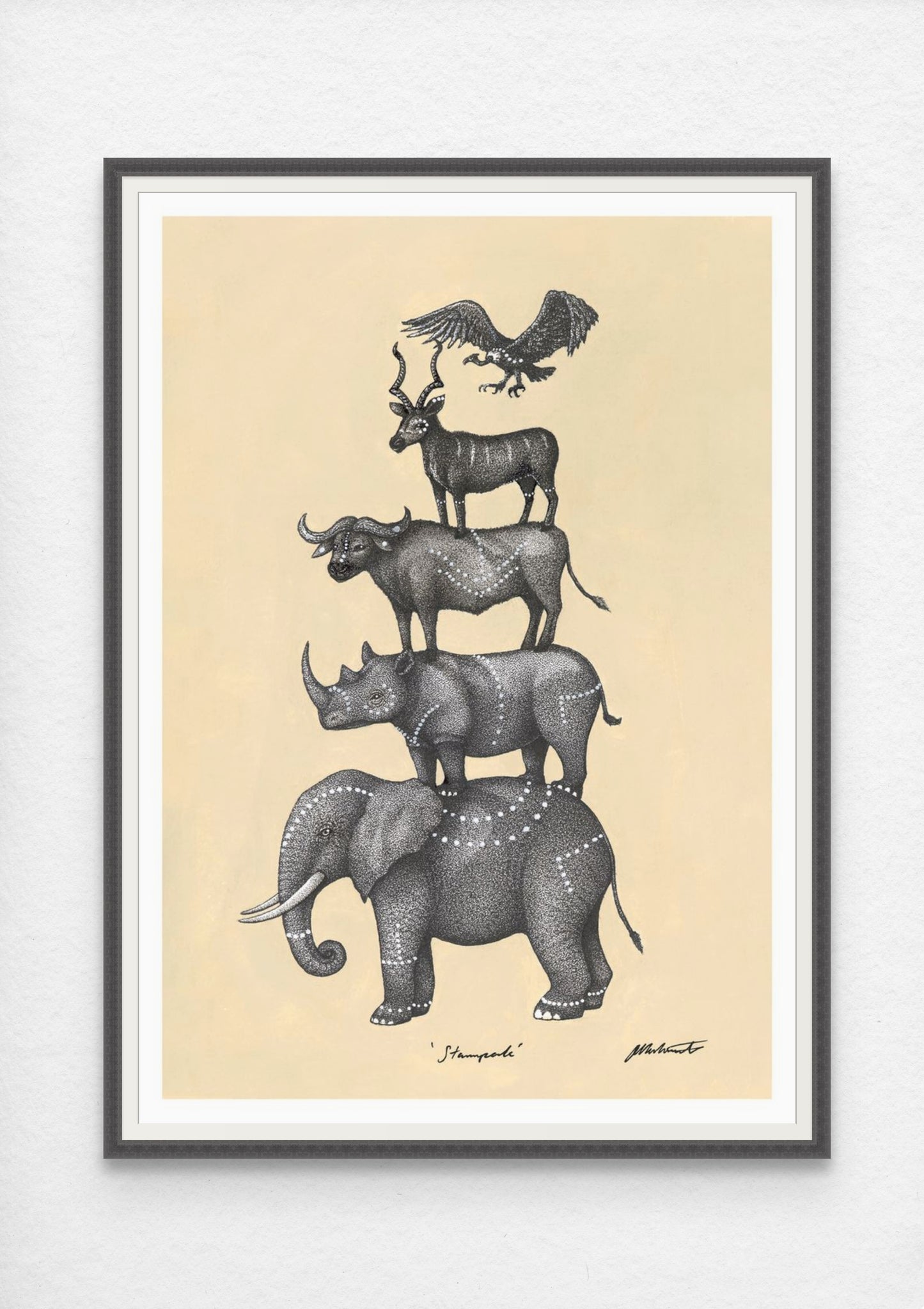 'Stampede' Original Art