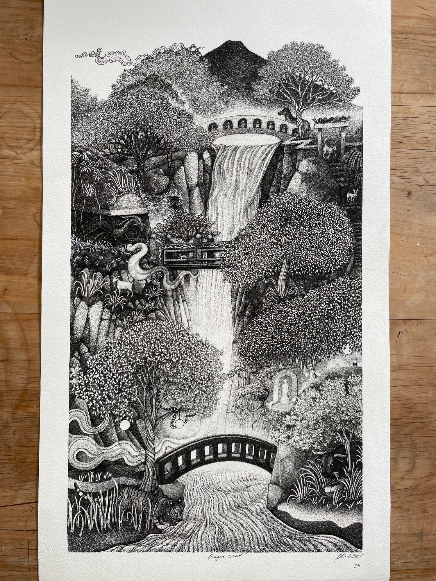 Olly Hunter Original Art