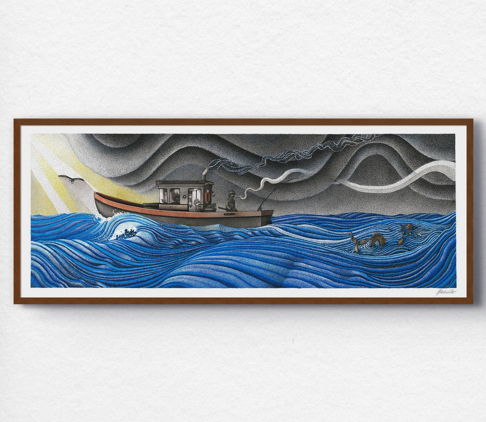 'Fishermans End' Limited Edition Print