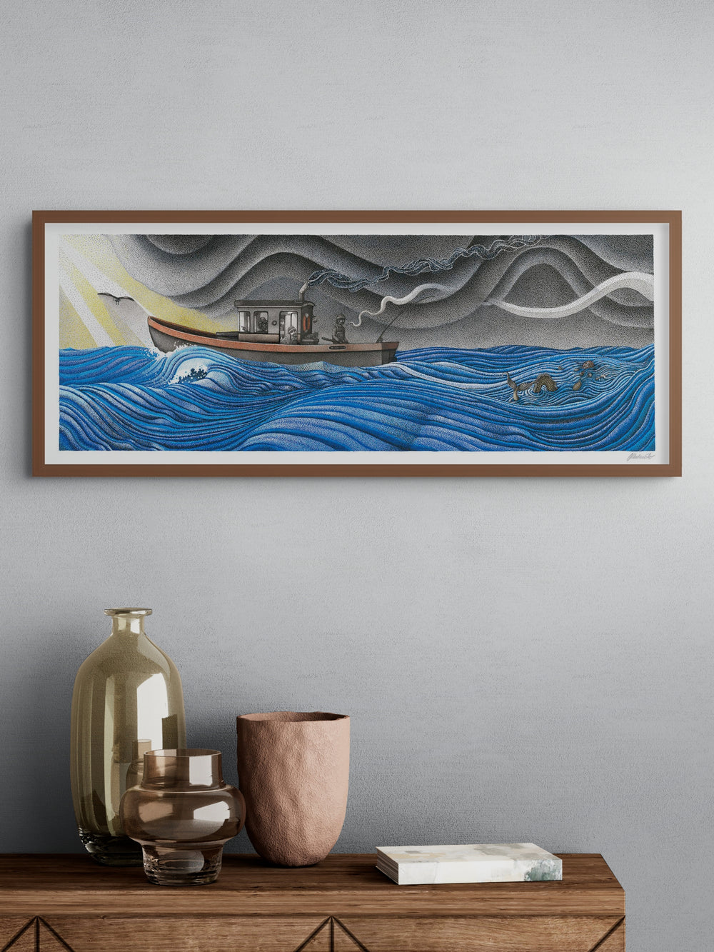 'Fishermans End' Limited Edition Print