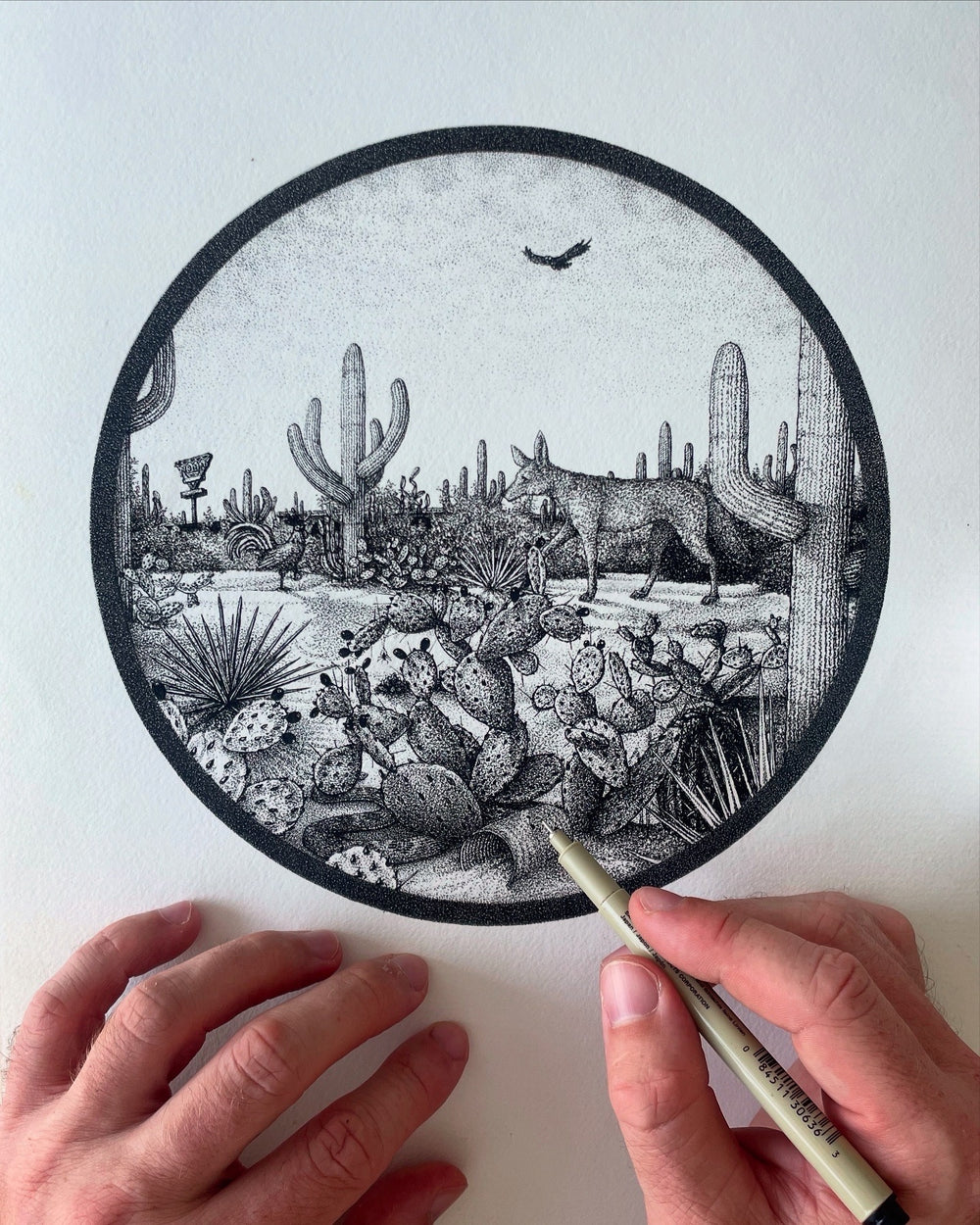 'Stand-off' Original Art