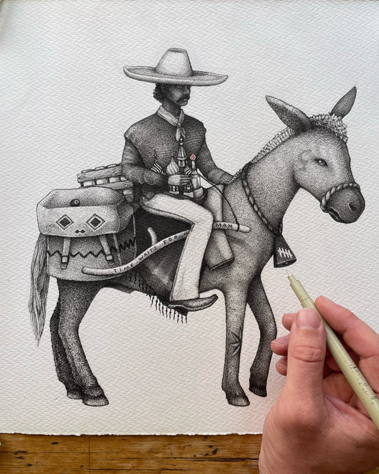 'Moscow Mule' Print