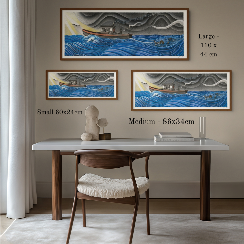 'Fishermans End' Limited Edition Print