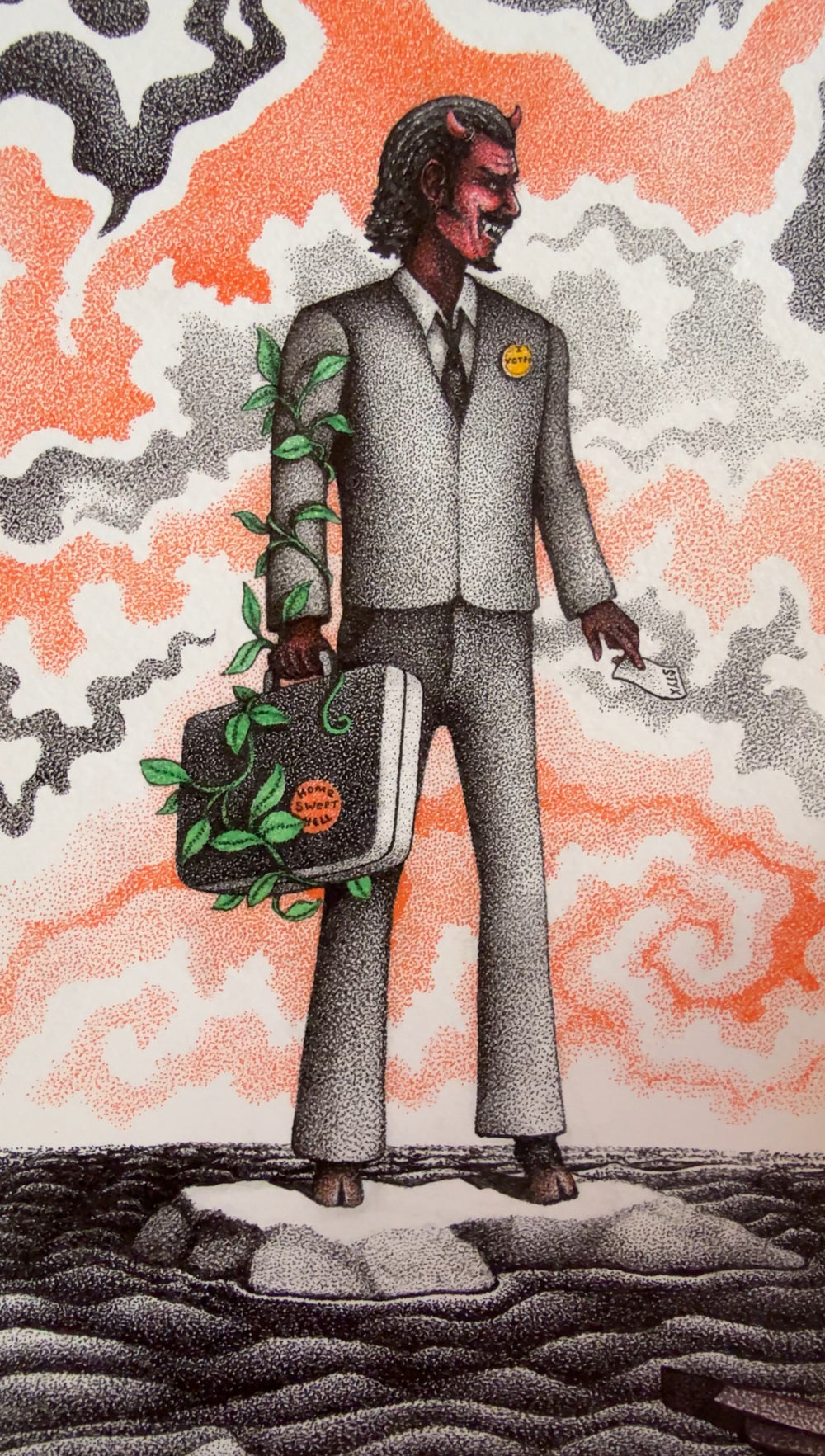 'Devils Ivy' Print