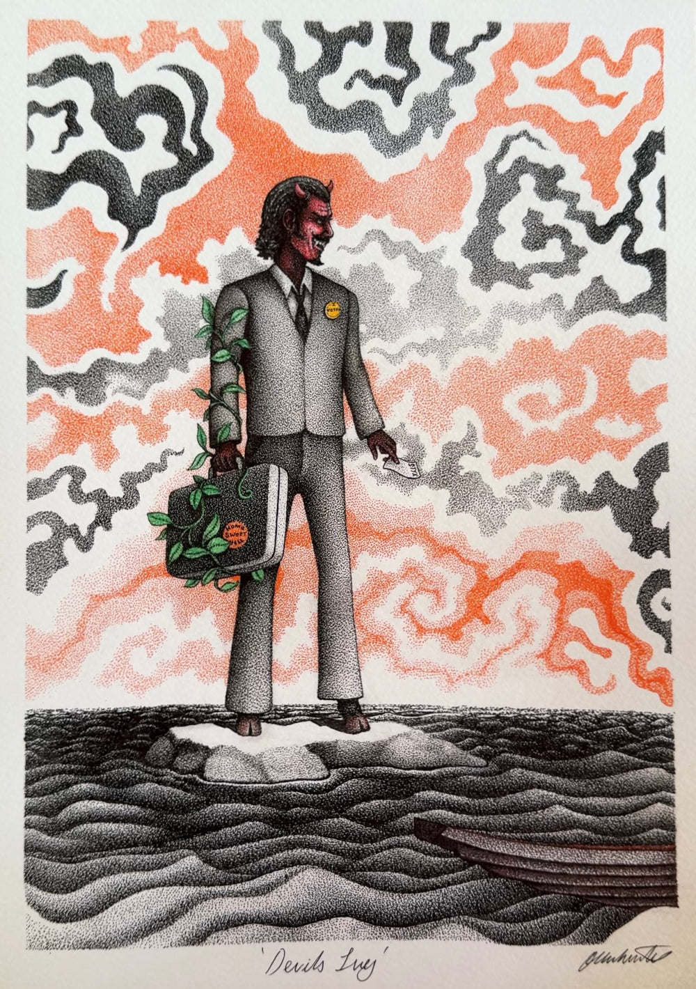 'Devils Ivy' Print
