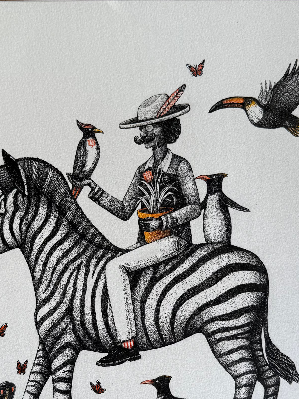 'Zookeepers Day off' Original Art