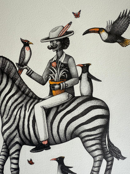 'Zookeepers Day off' Original Art