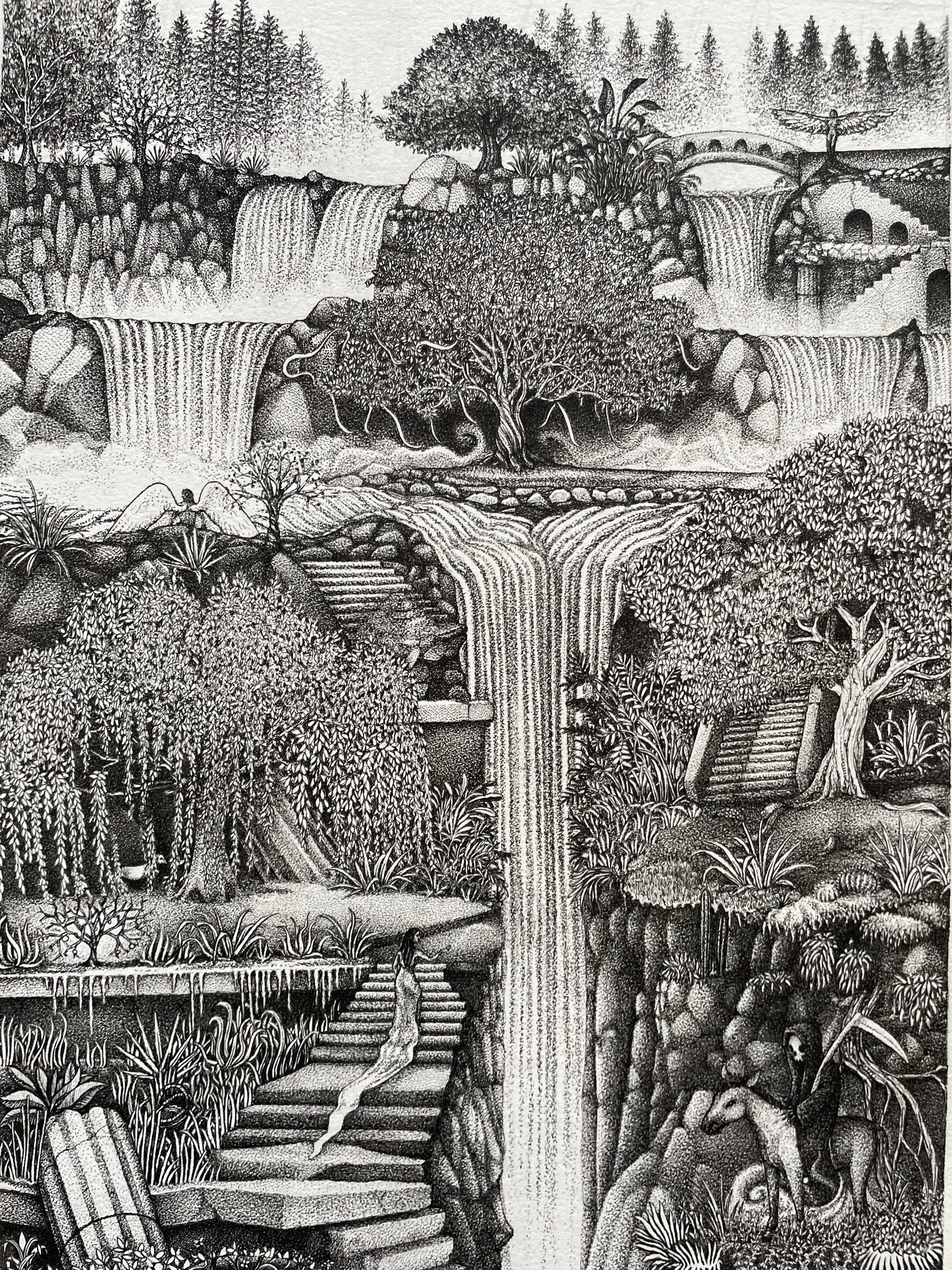 'Angels Garden' Print