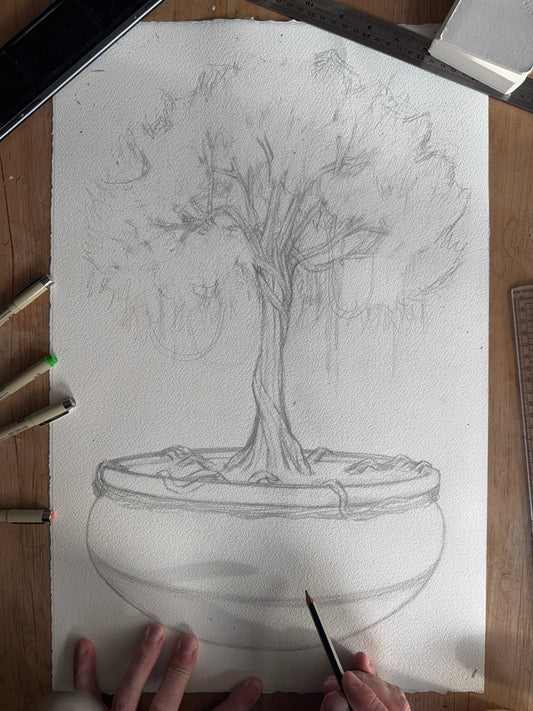 The 'Tree of Life' Stippling Art (Coming soon)