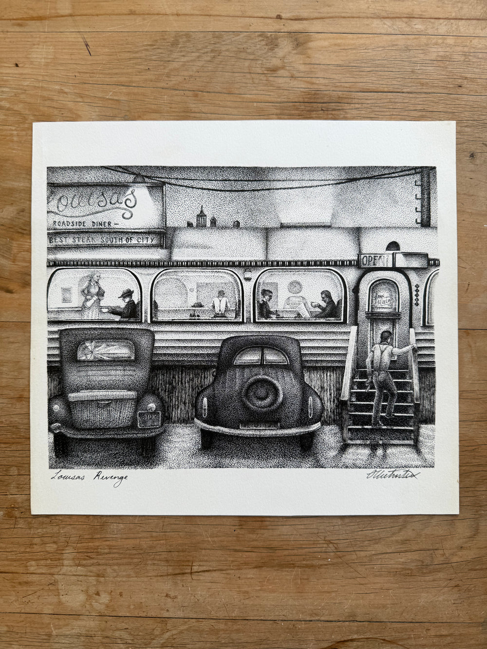 'Louisas Revenge' Original Art