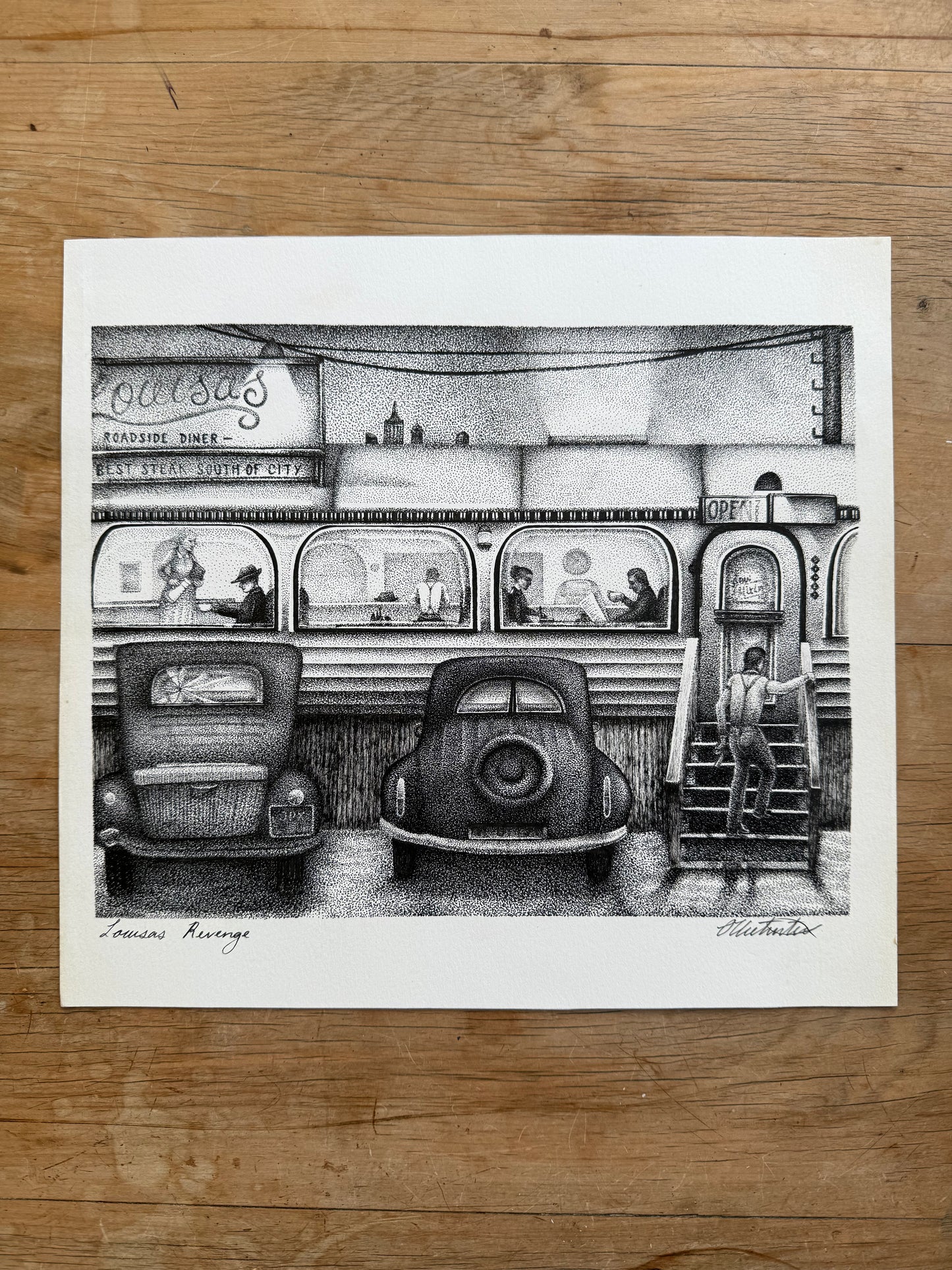 'Louisas Revenge' Original Art