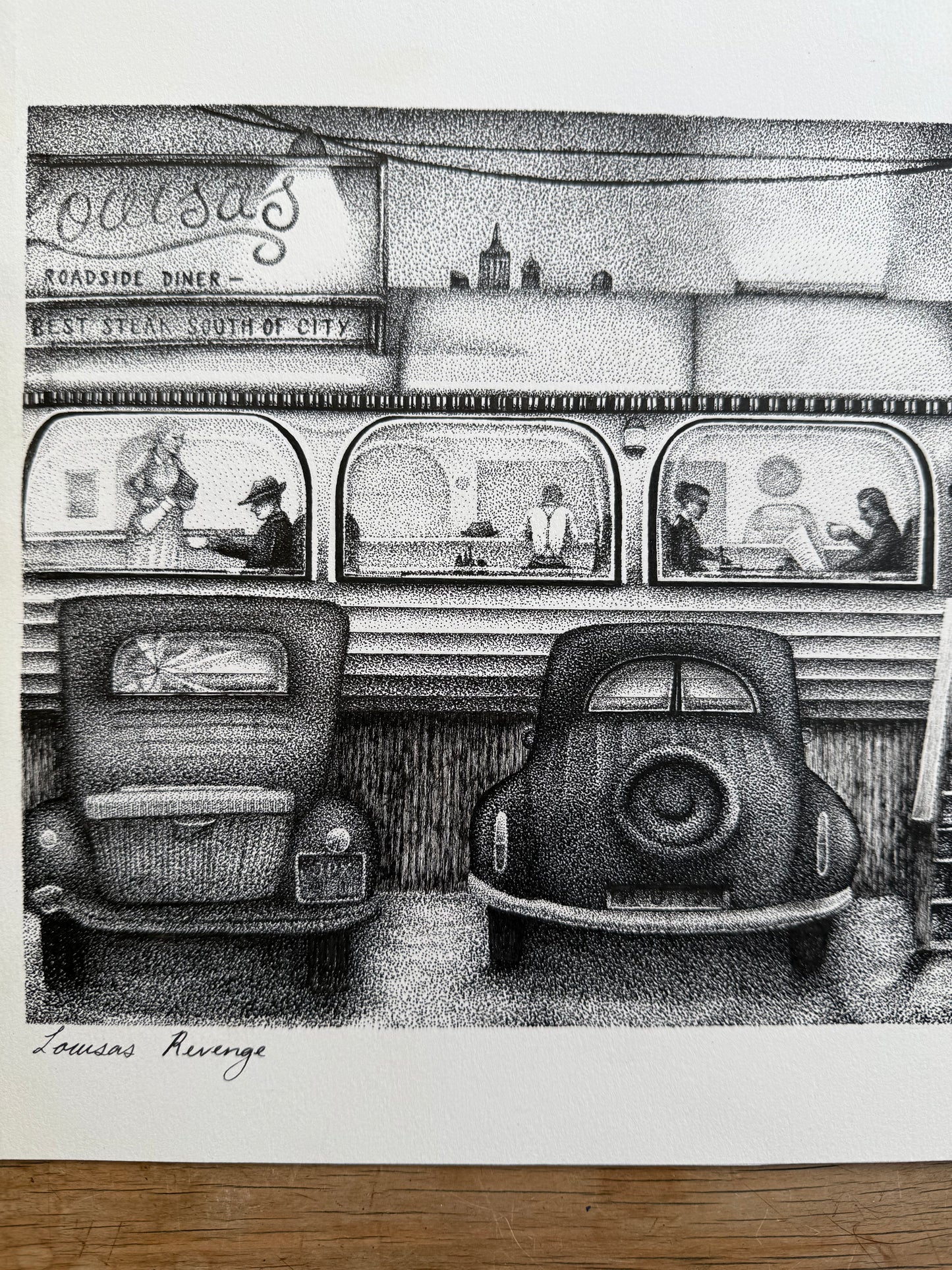 'Louisas Revenge' Original Art