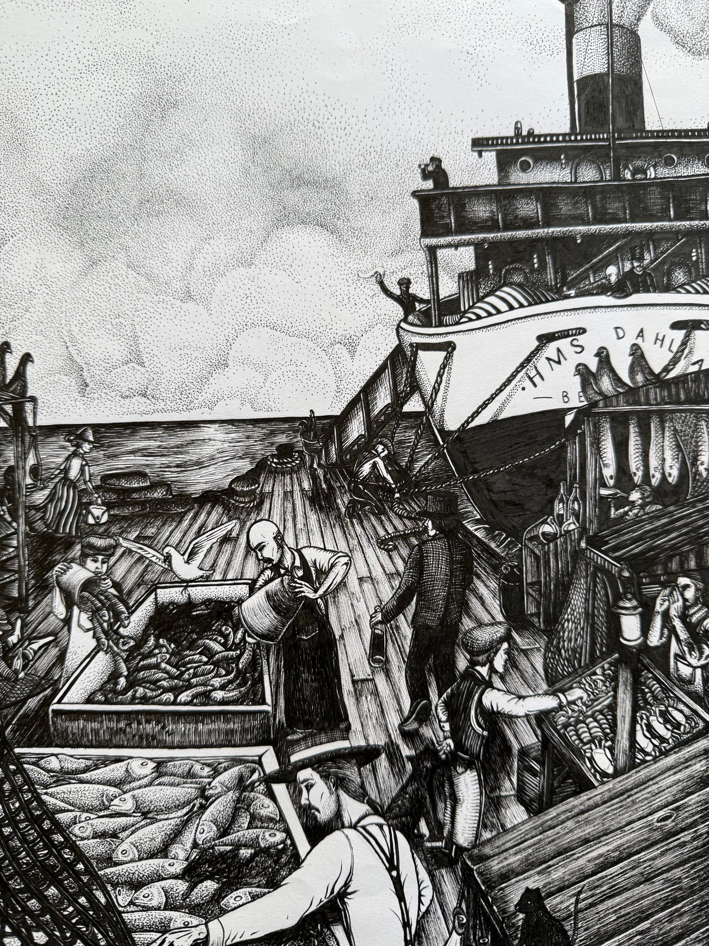 'Anglers Paradise' Original Art