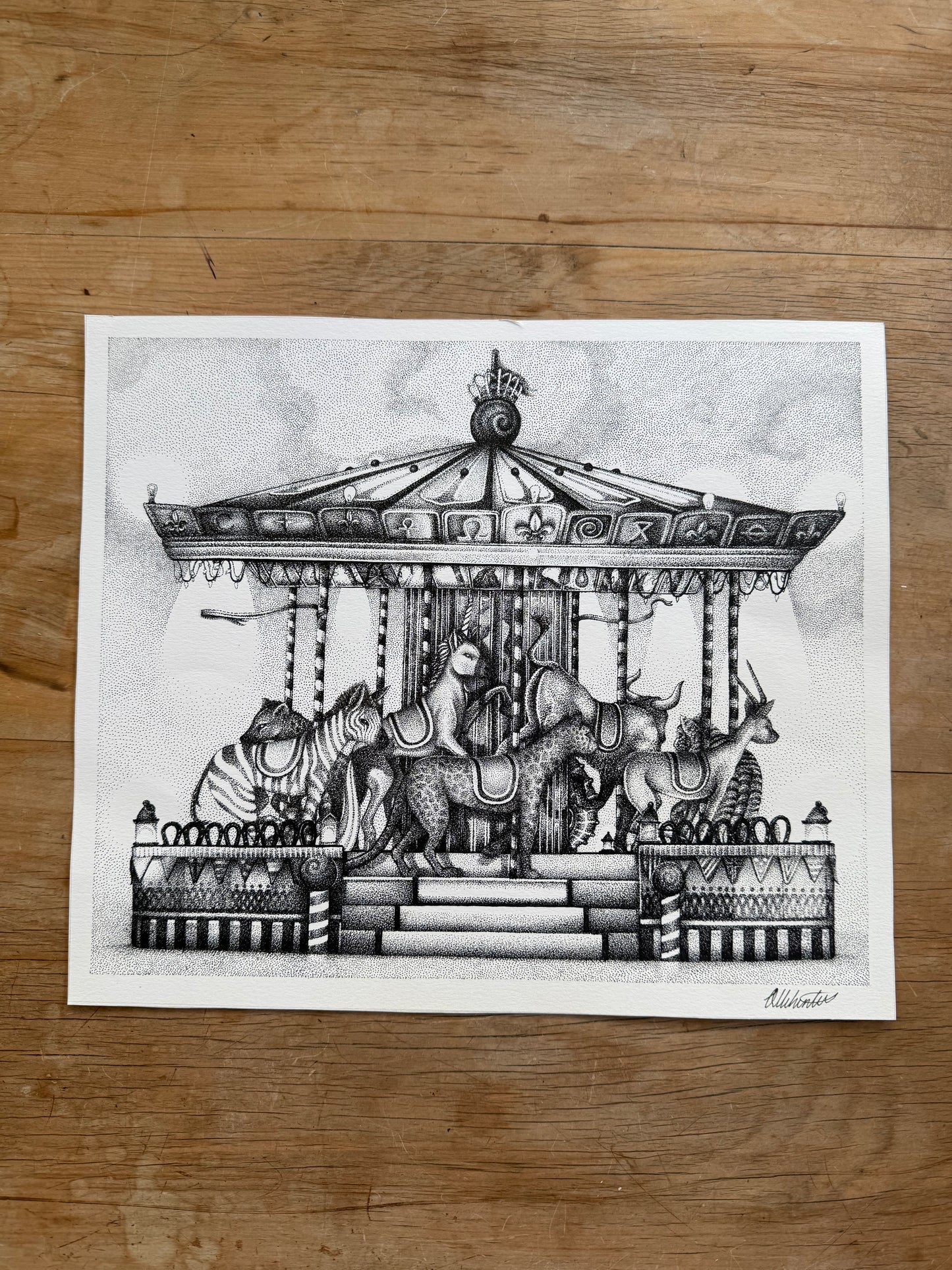 'Nostalgic ecstasy' Original Art