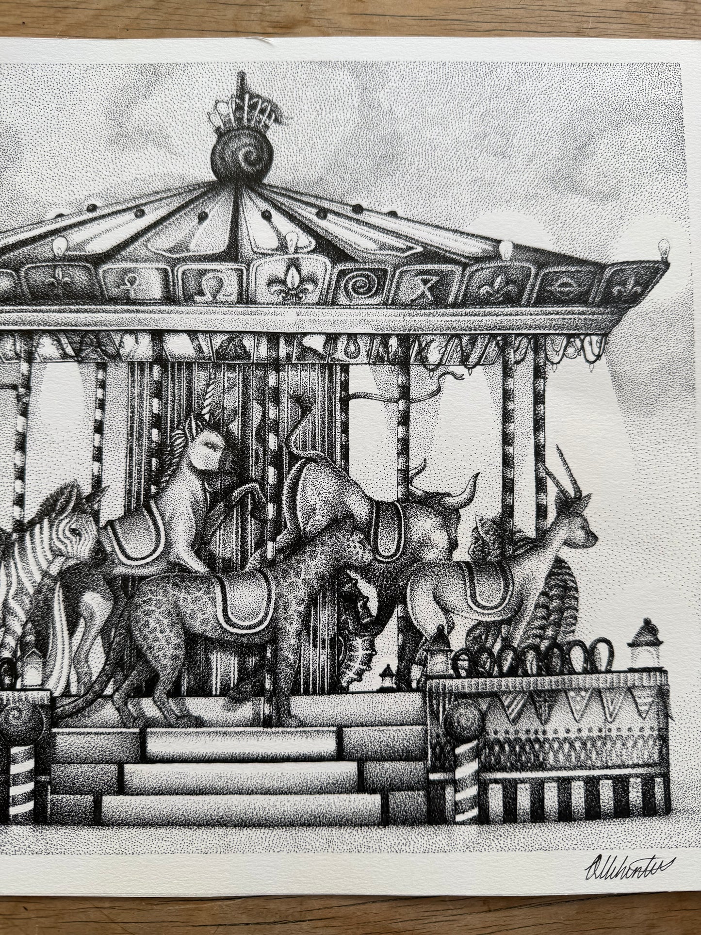 'Nostalgic ecstasy' Original Art