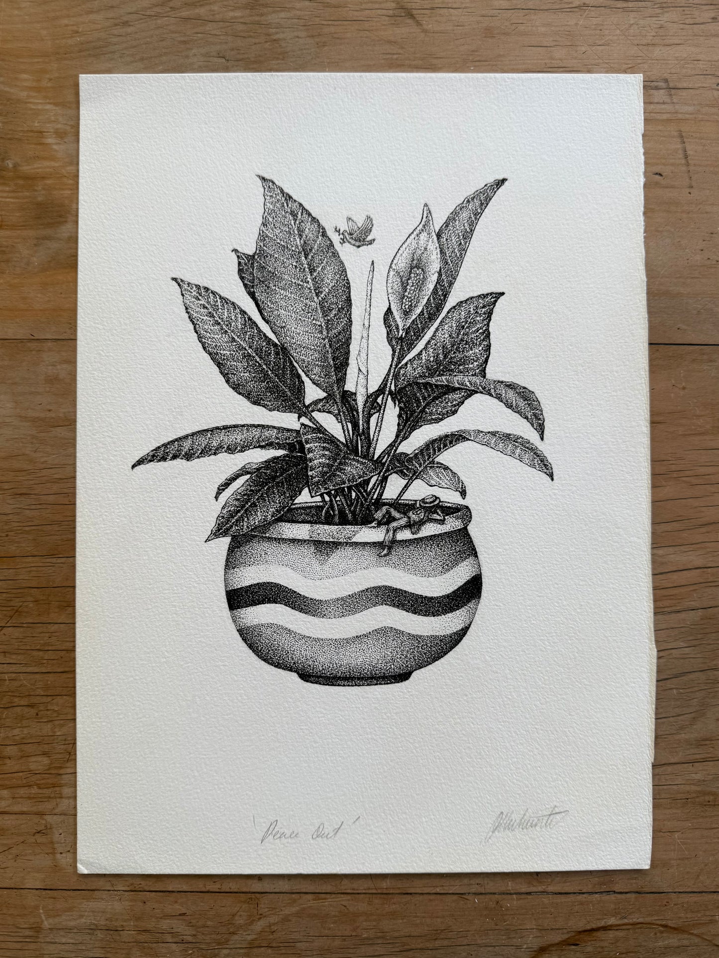 'Peace Out' Original Art