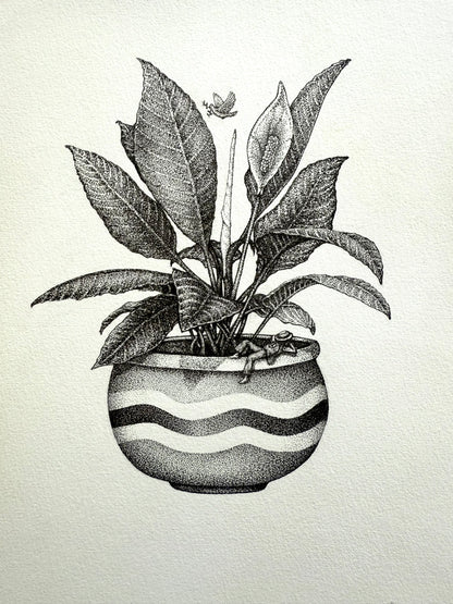 'Peace Out' Original Art