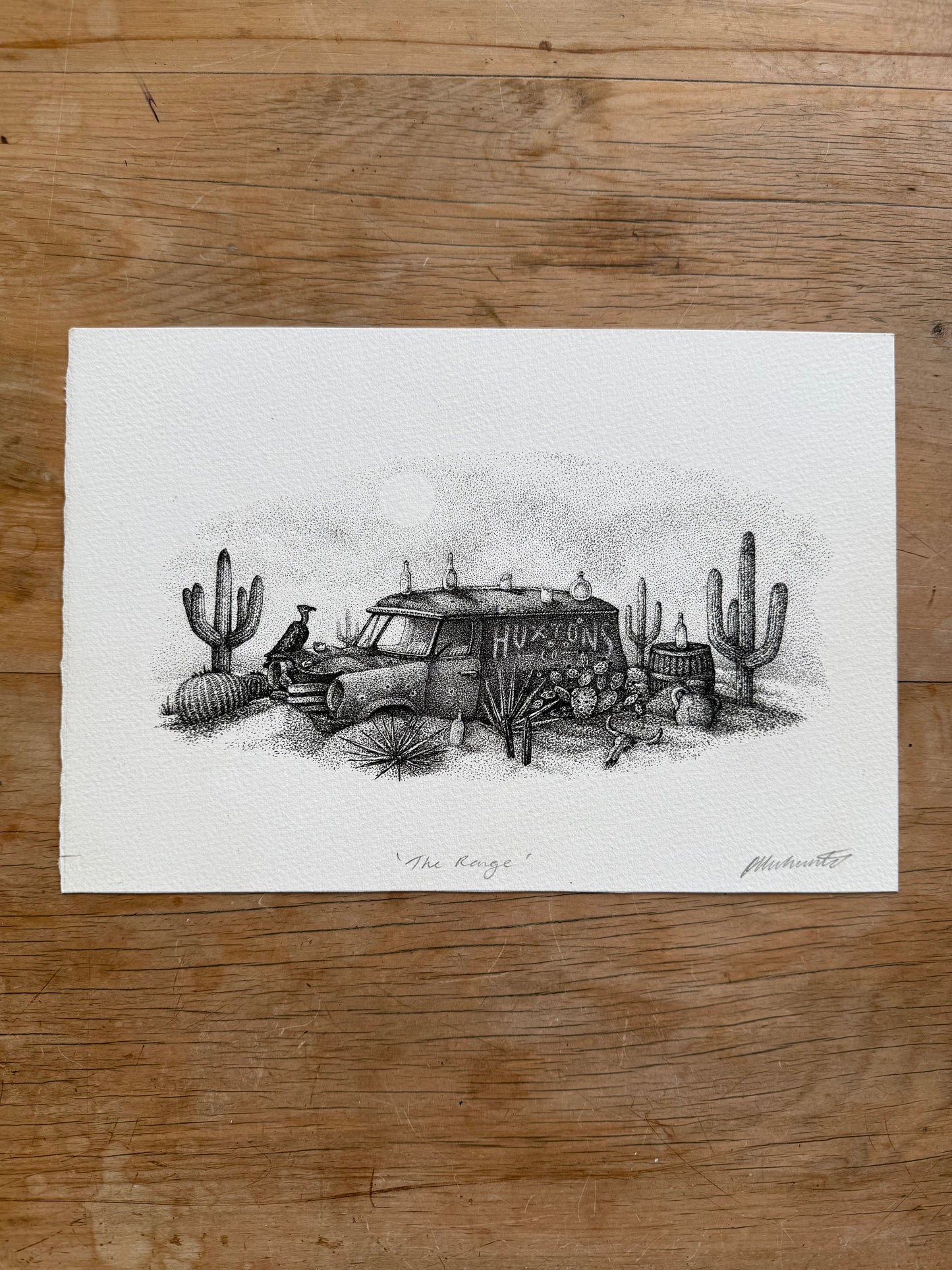 'The Range' Original Art