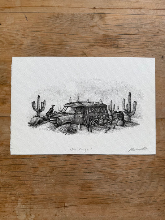 'The Range' Original Art