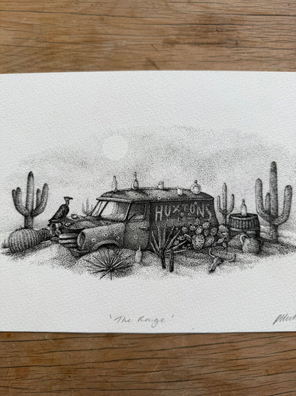 'The Range' Original Art