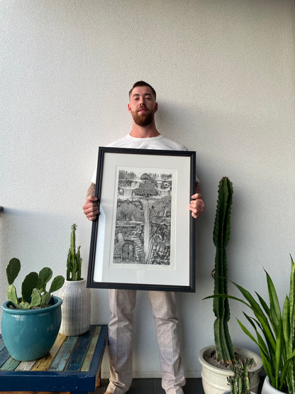 'Angels Garden' Original Artwork