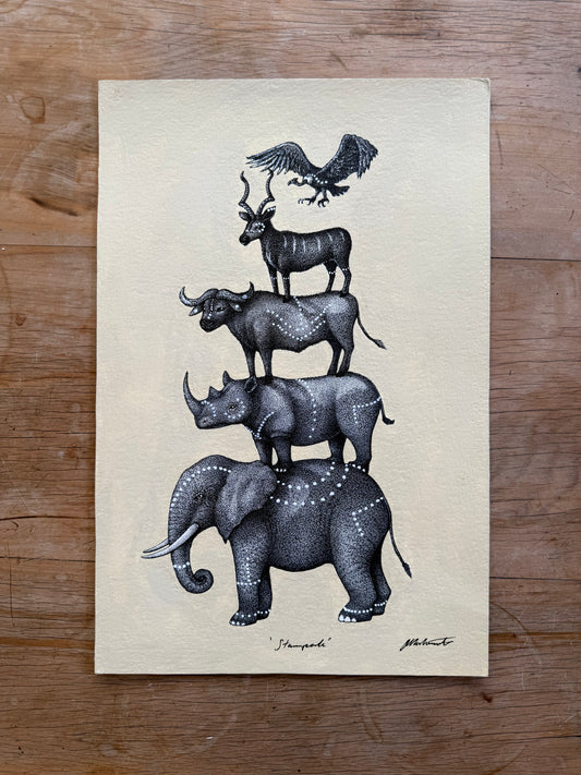'Stampede' Original Art