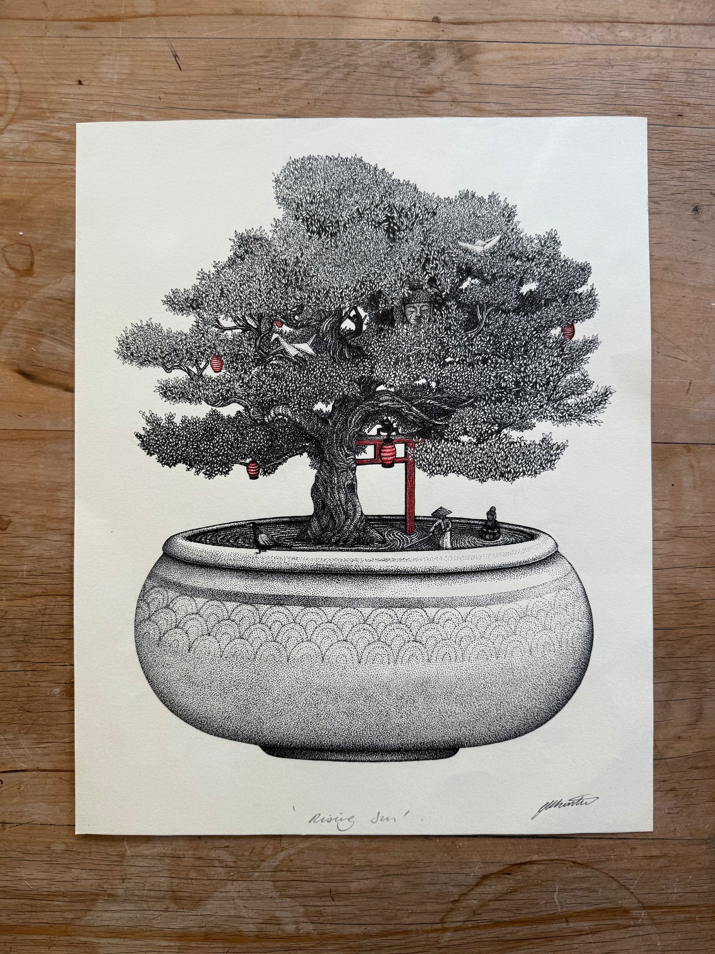 'Rising Sun' Original Art