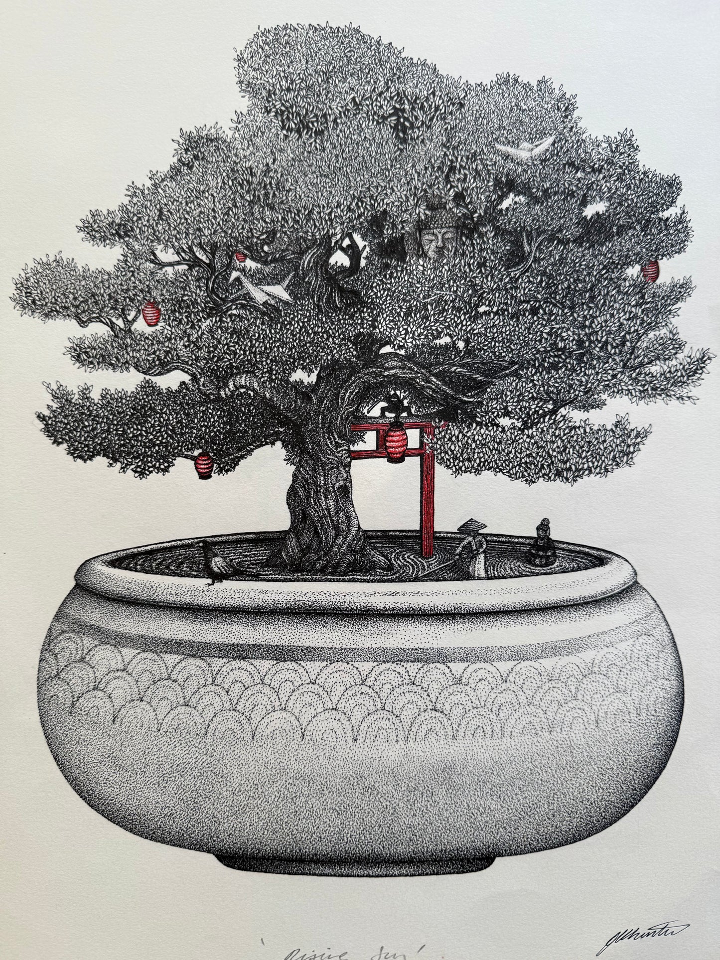 'Rising Sun' Original Art