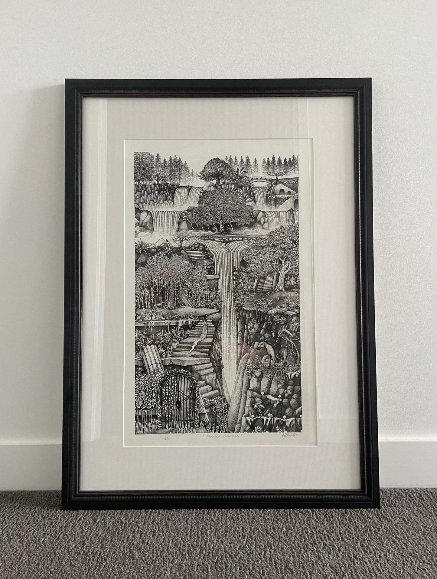 'Angels Garden' Original Artwork