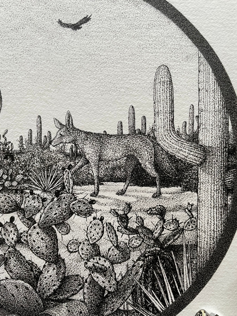'Stand-off' Original Art