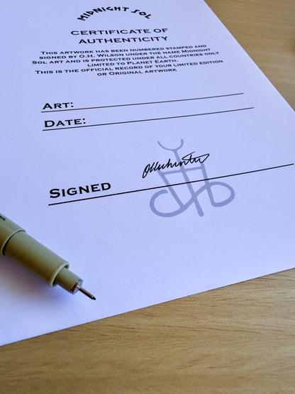 'Repo Street raid' Original Art