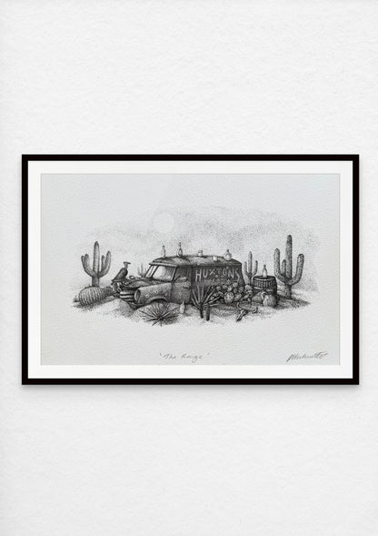 'The Range' Original Art
