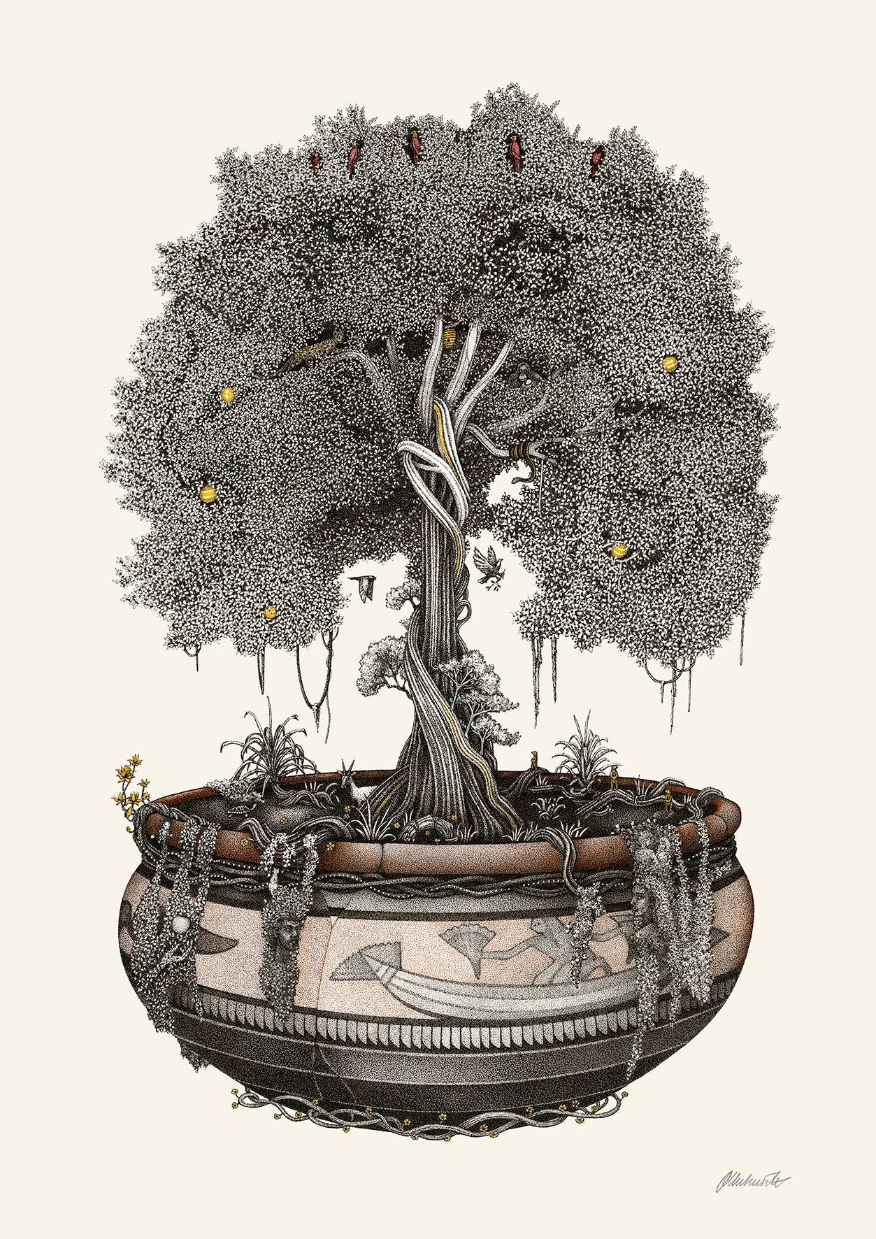 'Mortali Tree' Limited edition Print