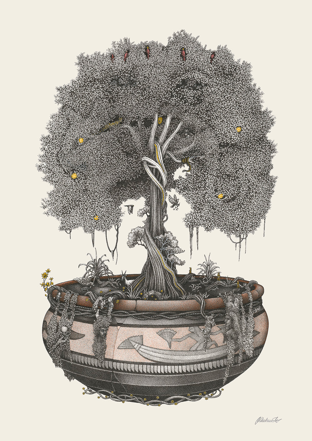 'Mortali Tree' Original Art