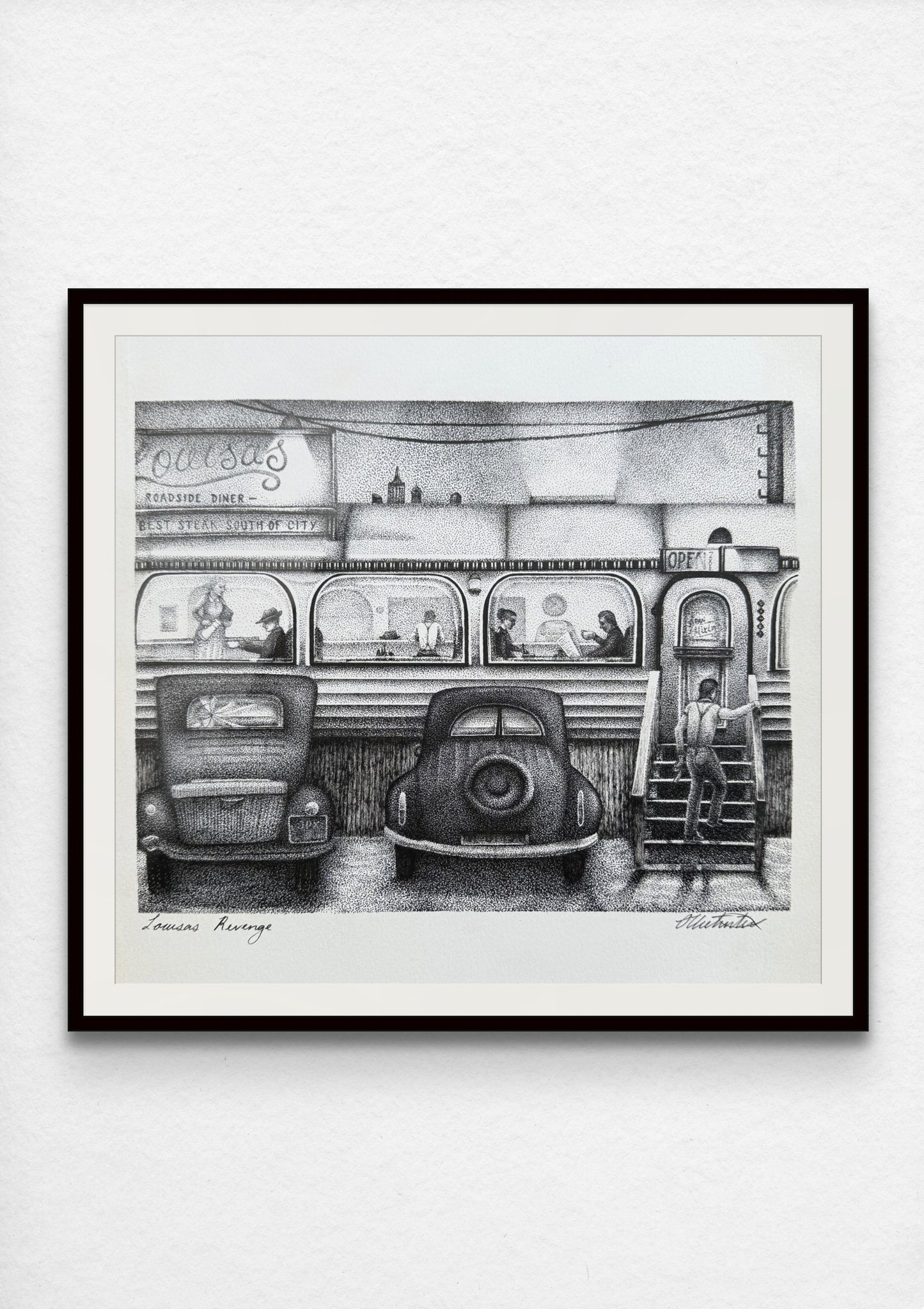 'Louisas Revenge' Original Art