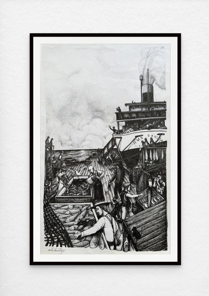 'Anglers Paradise' Original Art